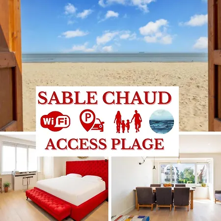 아파트 Het Zoute - Parkeerplaats - Wifi - Comfort - Uitzonderlijke Locatie - Ideaal Voor Stellen En Gezinnen